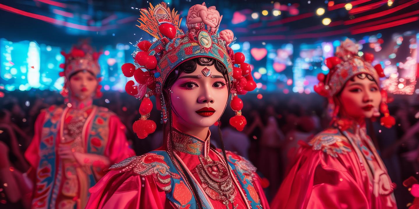 萍乡采茶戏《三女跳崖》改编成国风电音剧,B站直播百万打赏引发网友热议
