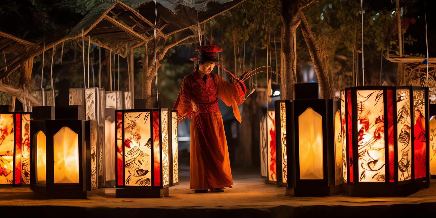 湘东皮影戏创新演绎碳中和,太阳能影箱助力乡村夜经济繁荣