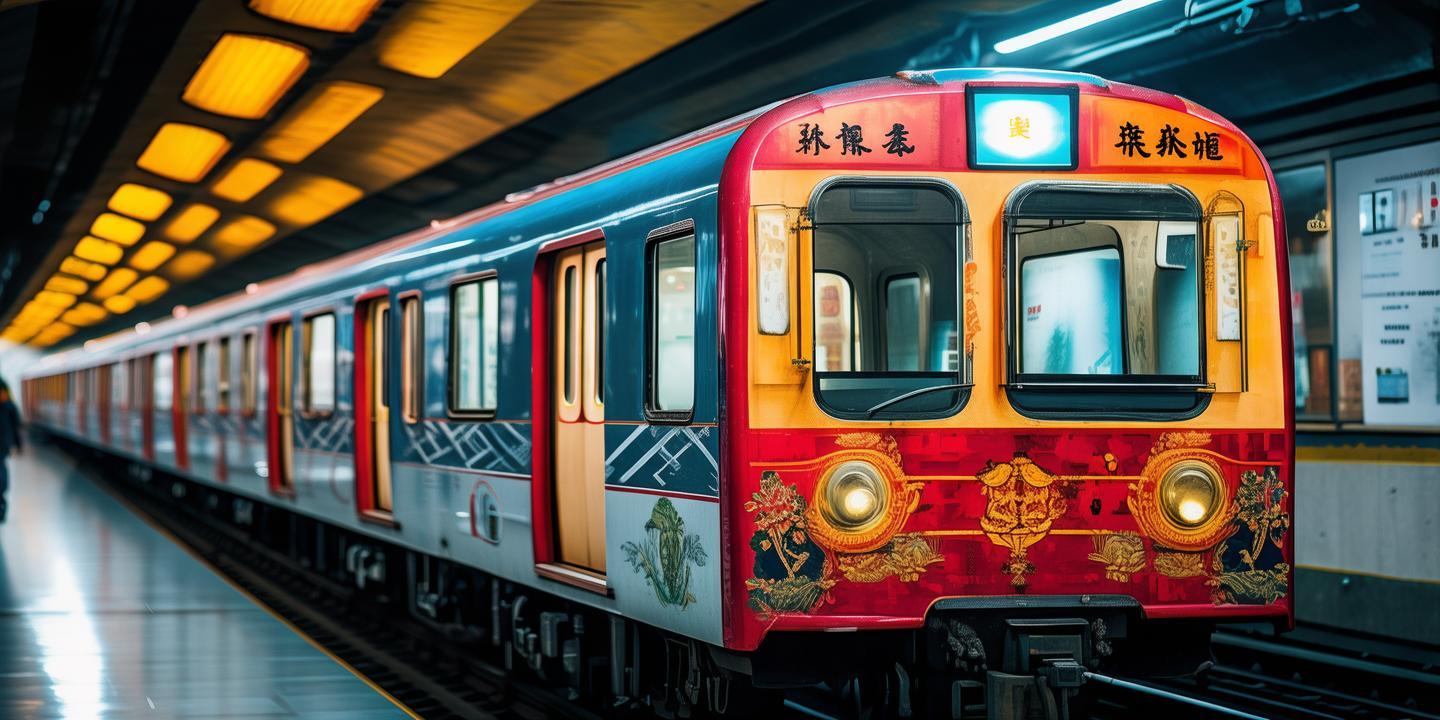 萍乡历史名人主题地铁专列启程,刘凤诰楹联艺术车厢引瞩目